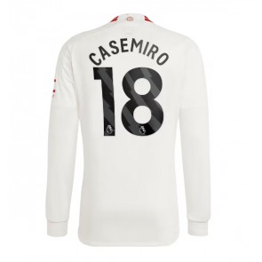 Manchester United Casemiro #18 Alternativní Dres 2023-24 Dlouhý Rukáv